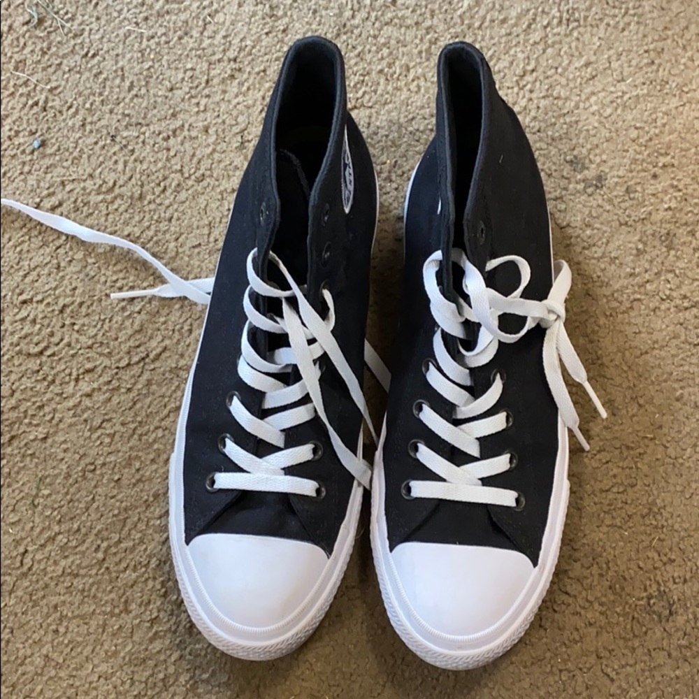 Black Converse Canvas Shoes